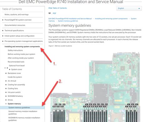 dell r740 memory configuration guide